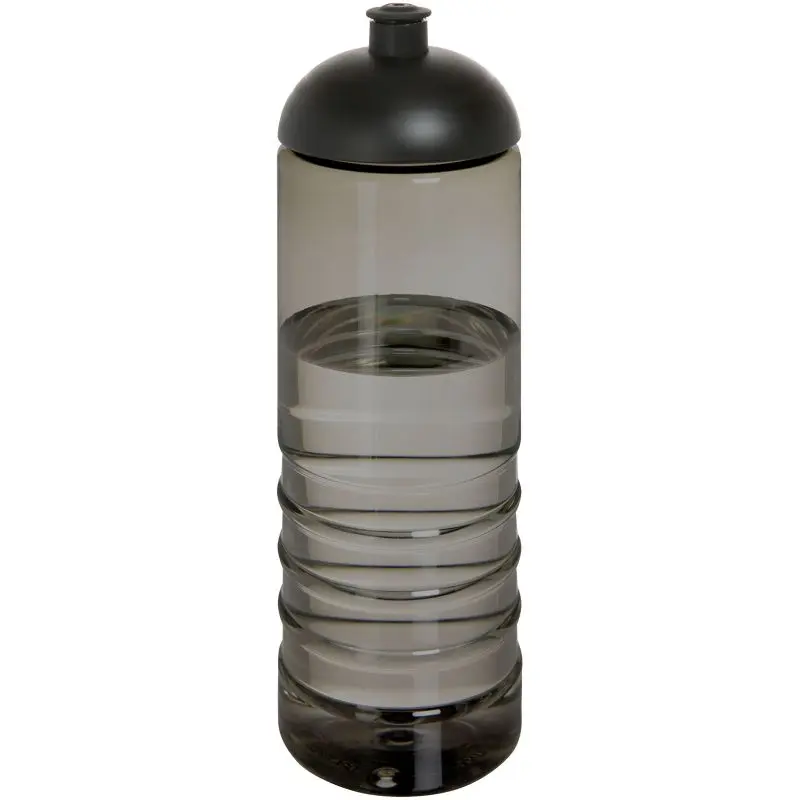 H2O Active Eco Treble 750ml Sportflasche mit Stülpdeckel - Kohle/Schwarz