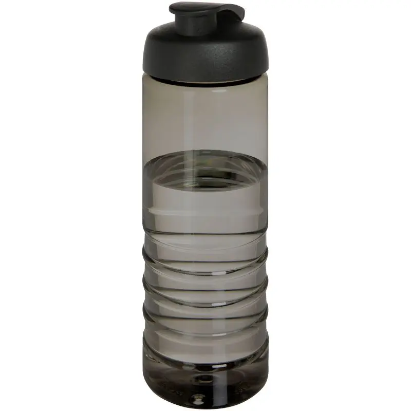 H2O Active Eco Treble 750ml, Sportflasche, Stülpdeckel, Schwarz