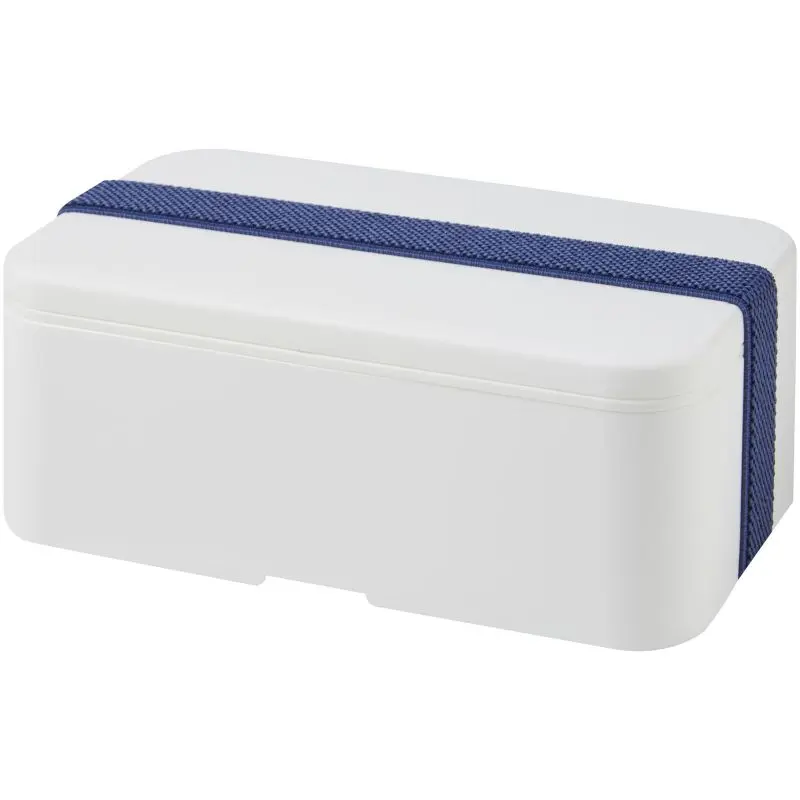 MIYO Lunchbox - White and Blue, Stylish, Durable, Compact Food Storage Solution
