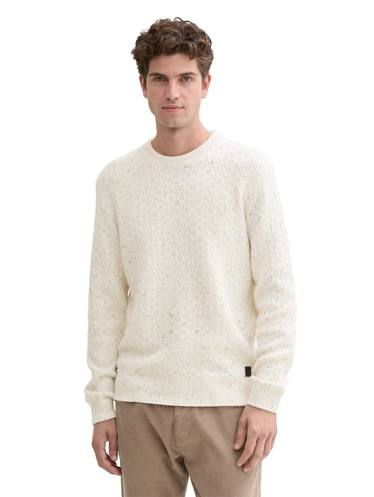 Tom Tailor Strickpullover Beige
