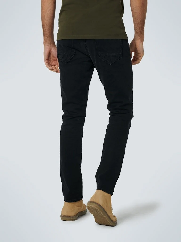 Denim, Regular 711, Black, Stretch schwarz