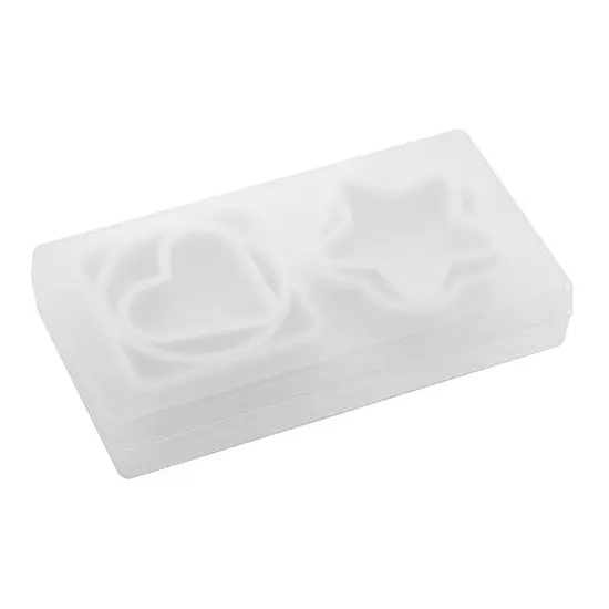 Keks-Ausstecher-Kit - Frosted, Transluzent Weiß, 5-teiliges Set