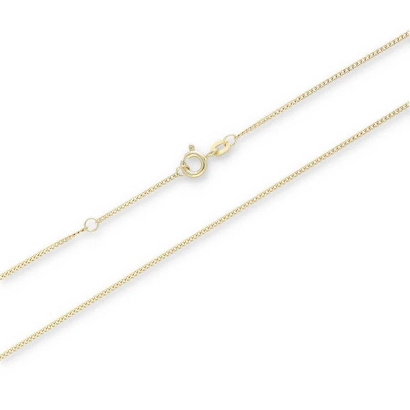 Panzerkette Gelbgold 585 45cm