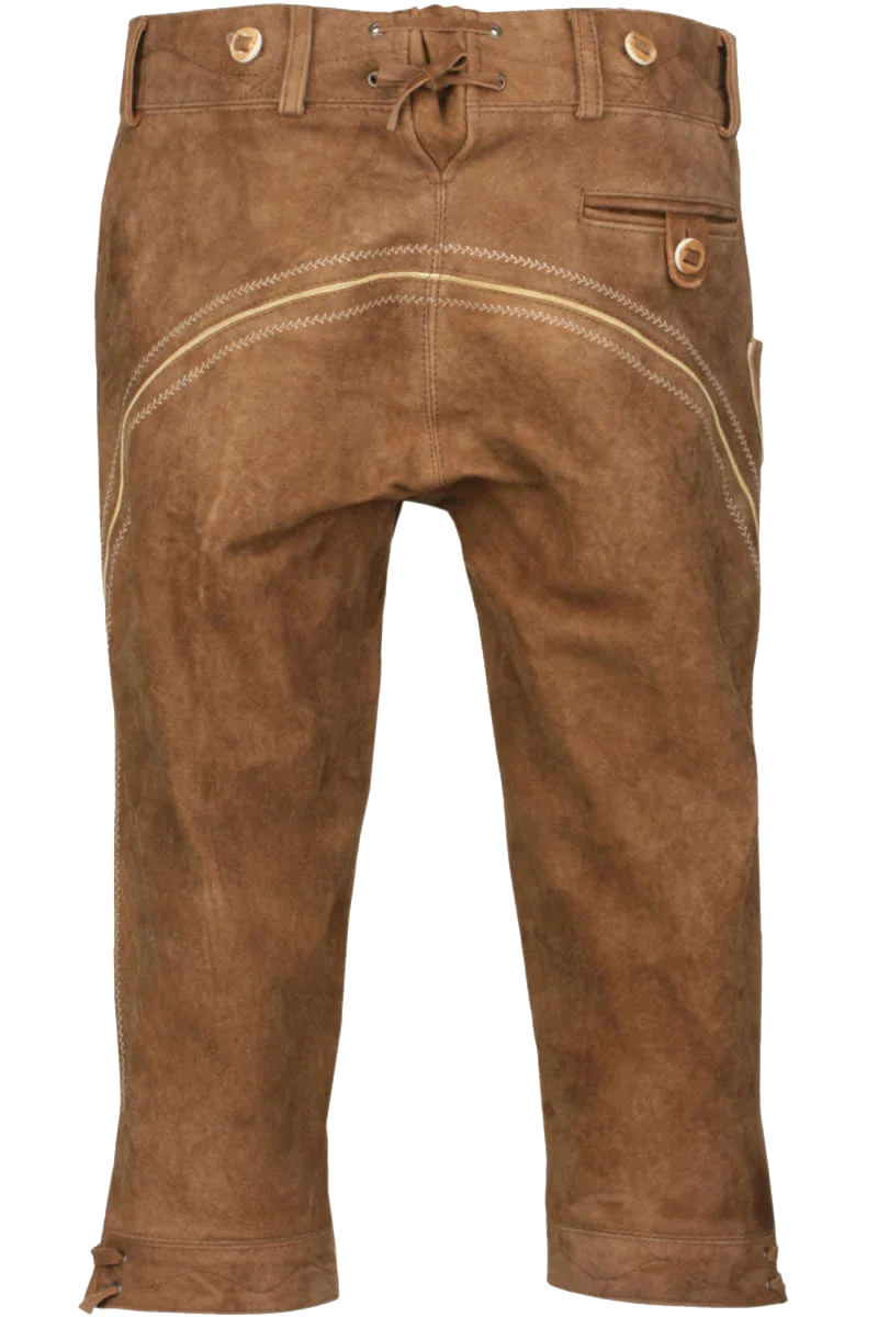 Herren Lederhose Kniebund