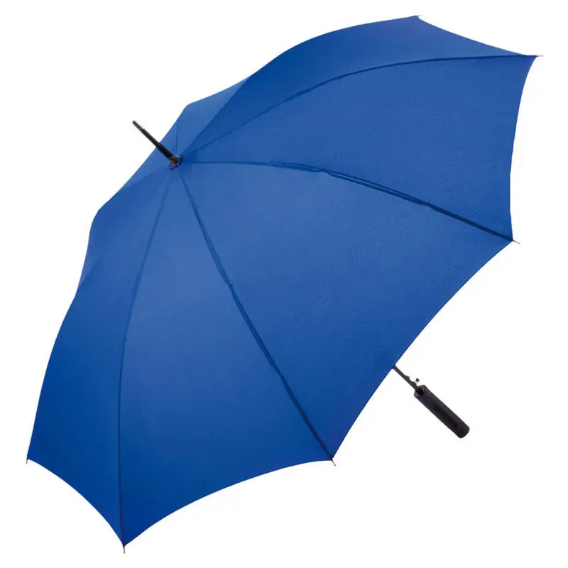 Eleganter AC-Stockschirm in Euroblau - Windresistent, Langlebig & Stilvoll - Optimaler Wetterschutz