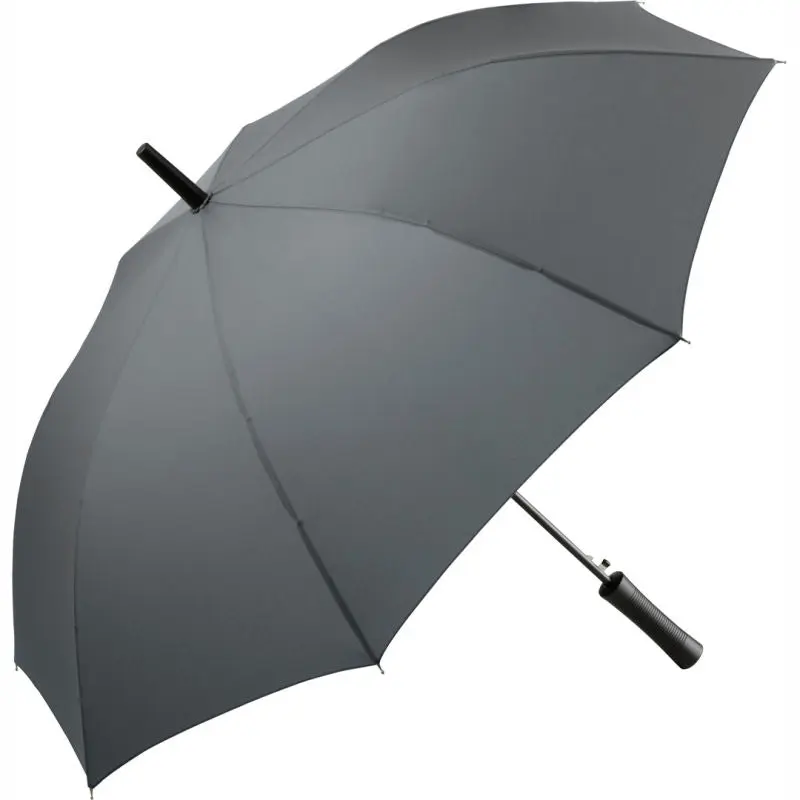 Moderner AC-Stockschirm in Grau - Windfest, Strapazierfähig & Schick - Hervorragender Wetterschutz