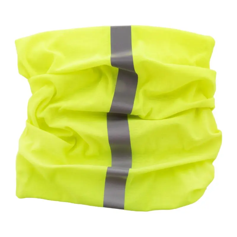 Reflex Schal in Leuchtgelb – Sicherheit und Stil für jede Gelegenheit