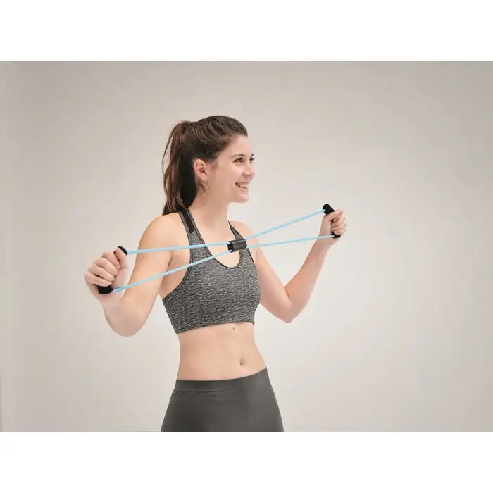 Fitness-Tubes ROPES in Türkis – Vielseitiges Trainingsgerät für Zuhause und Studio