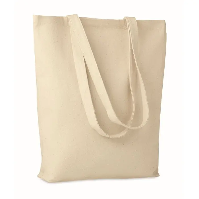 RASSA Canvas Einkaufstasche, robust, 270 g/m², in elegantem Beige