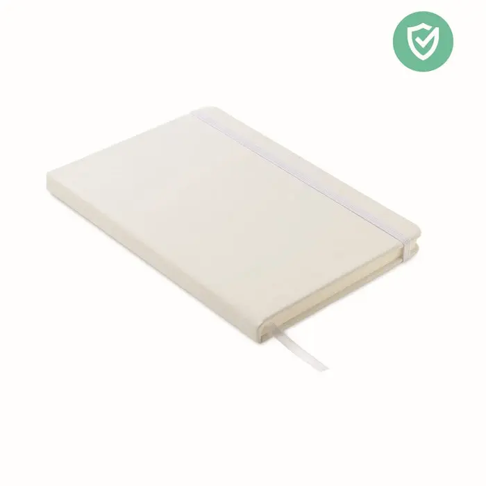 Antibakterielles A5 Notizbuch ARCO CLEAN - Weiß Hygienisches, Hochwertiges Schreibbuch