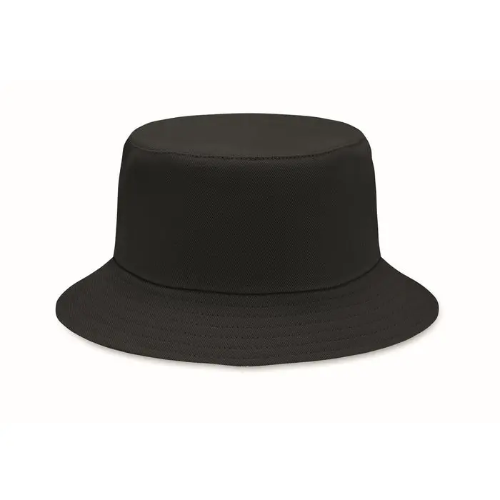 MONTI Bucket Hut in Schwarz – 260g/m² Stoffdichte für Robusten Schutz