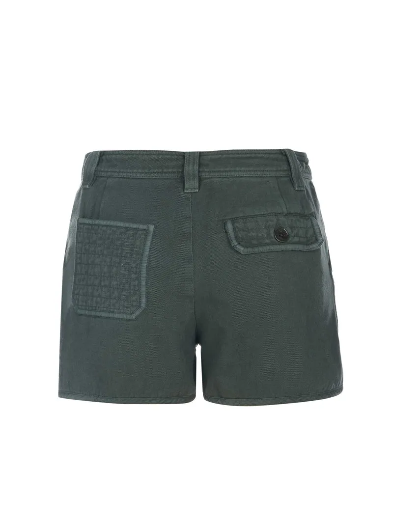 Zadig Voltaire SEI COTTON TWILL Shorts khaki