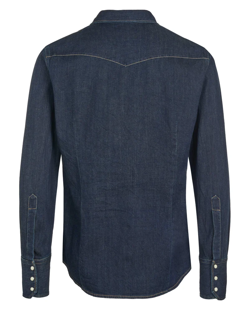 Dsquared2 Jeanshemd dunkelblau
