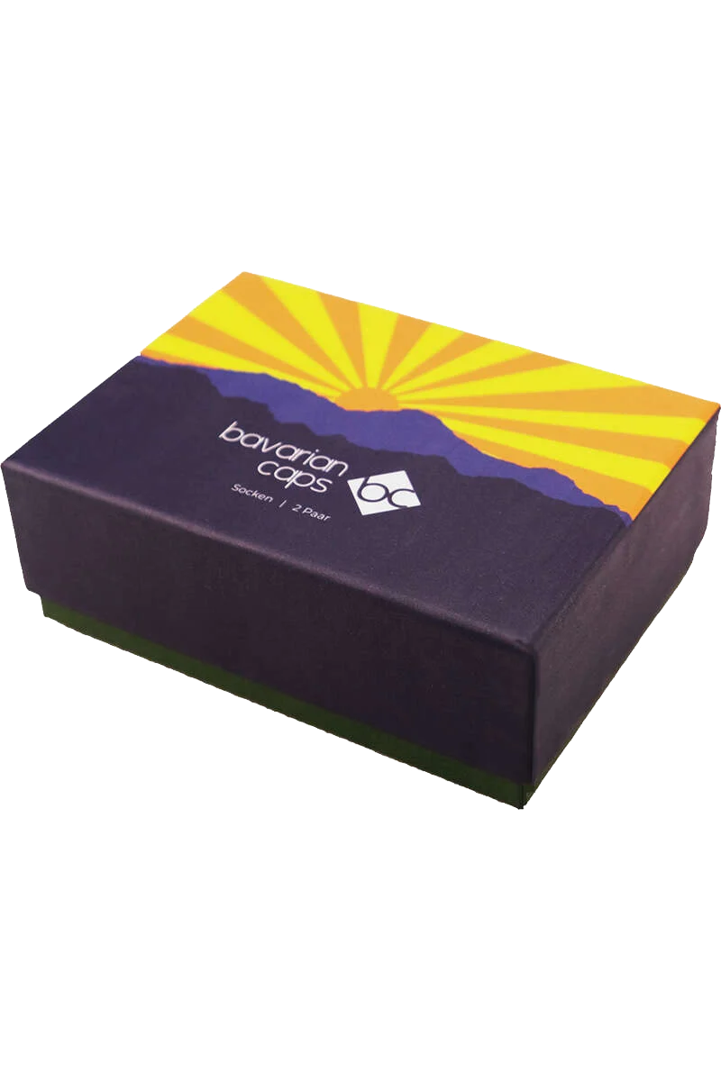 Unisex Sockenbox Wanderlust 2 Paar