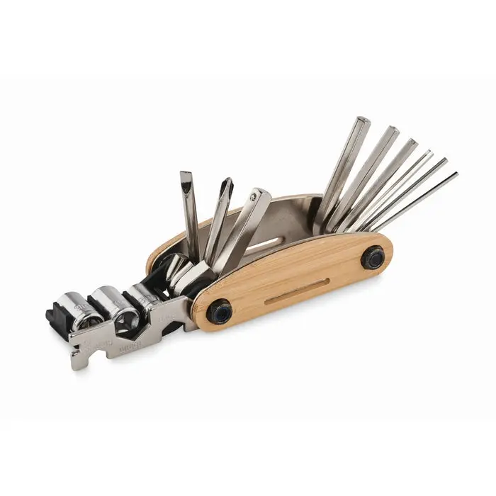 Vielseitiges Multifunktionswerkzeug MANO - Holz: Praktisch, Robust, Kompakt für Alltag und Outdoor