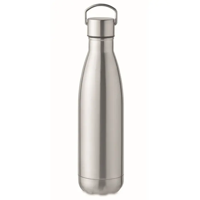 MANOA 500ml Doppelwandige Edelstahlflasche, mattsilber