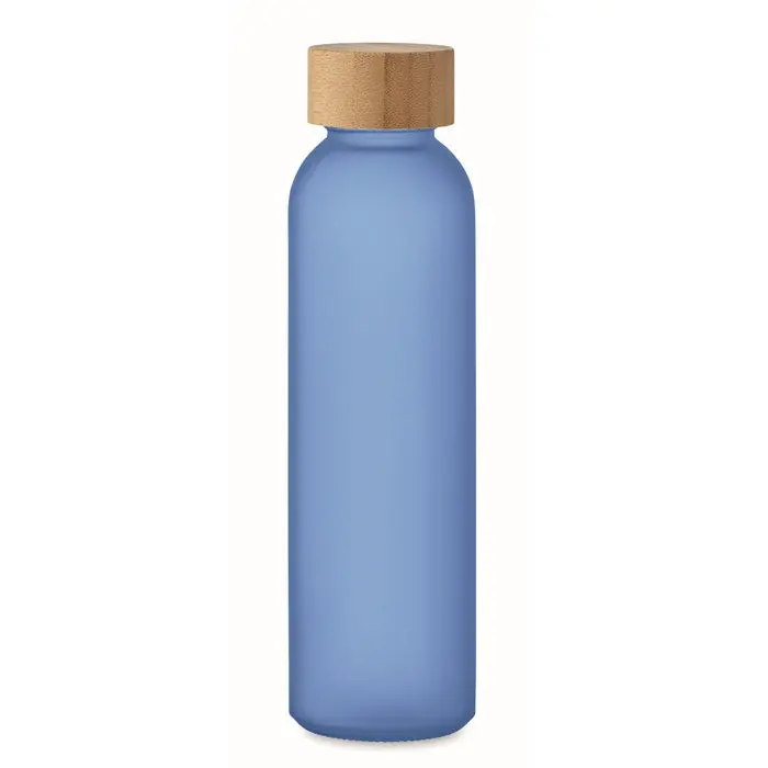 Glasflasche 500 ml ABE - Transparent Blau