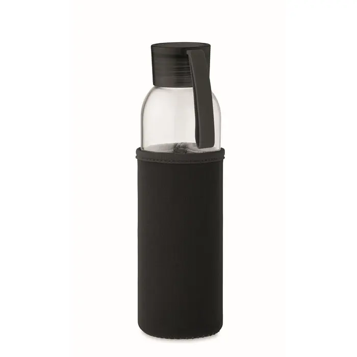 Flasche recyceltes Glas 500 ml EBOR - Schwarz