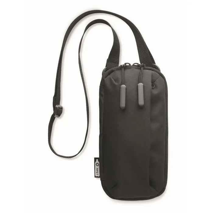 Crossbody-Smartphone-Tasche VALLEY WALLET - Schwarz, Stilvoll & Praktisch