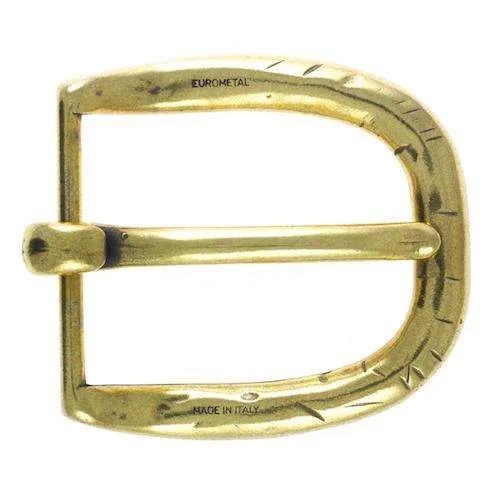 Gürtelschnalle Rustikal Goldfarben 35 mm – Metallschnalle SM-24