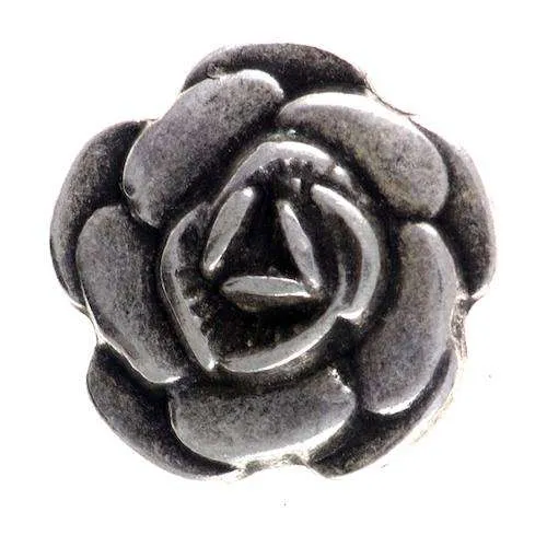 Trachtenknopf Rosenmotiv – Ösenknopf – TK-116S
