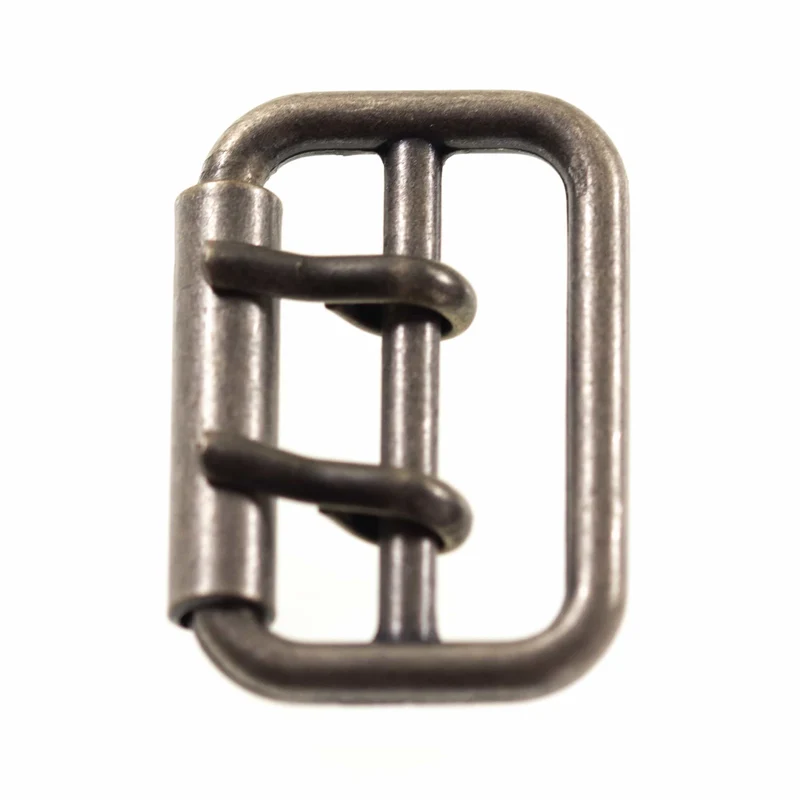 Rollenschnalle Gürtelschnalle Silberfarben 25 mm – Metallschnalle SM-42