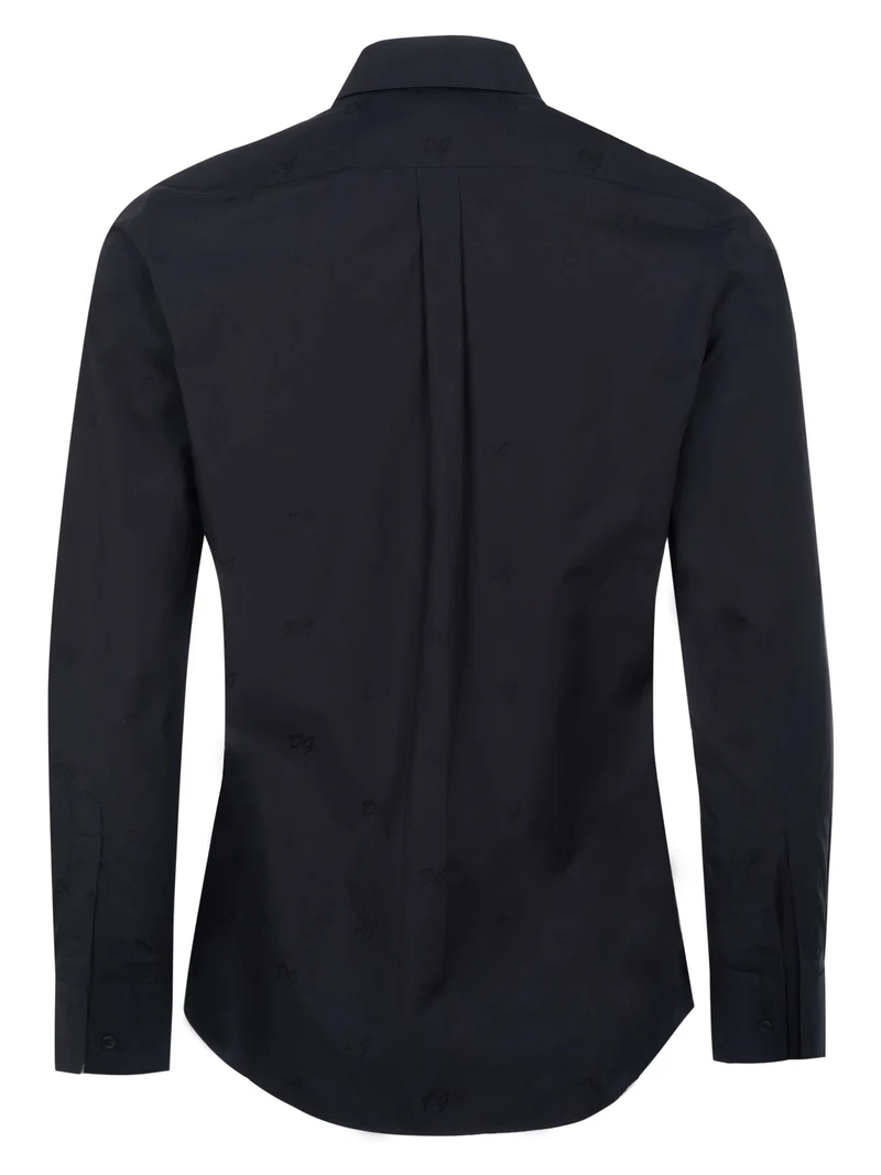 Dolce & Gabbana MARTINI Hemd schwarz