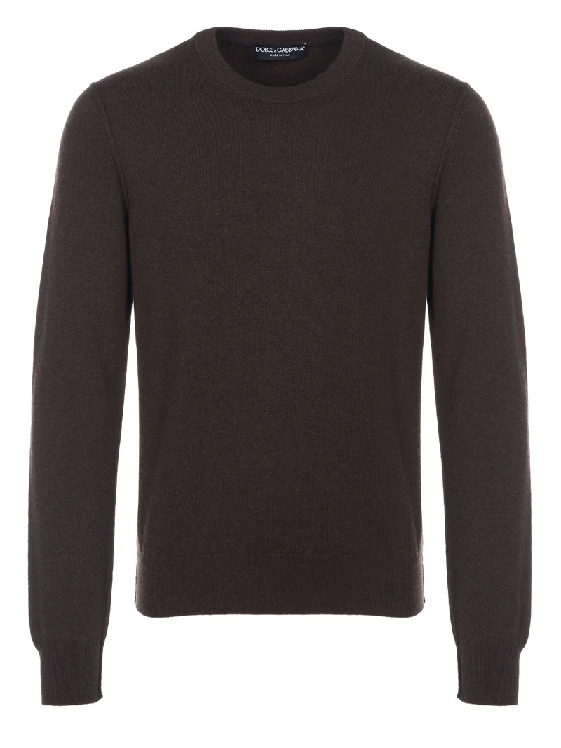 Dolce & Gabbana Kaschmir Pullover dunkelbraun