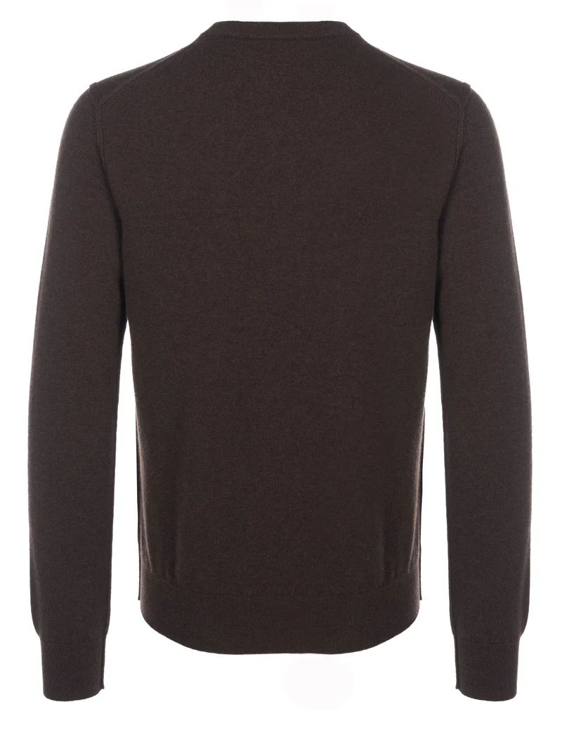 Dolce & Gabbana Kaschmir Pullover dunkelbraun