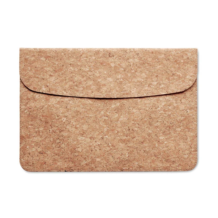 Laptoptasche aus Kork mit Magnetverschluss
