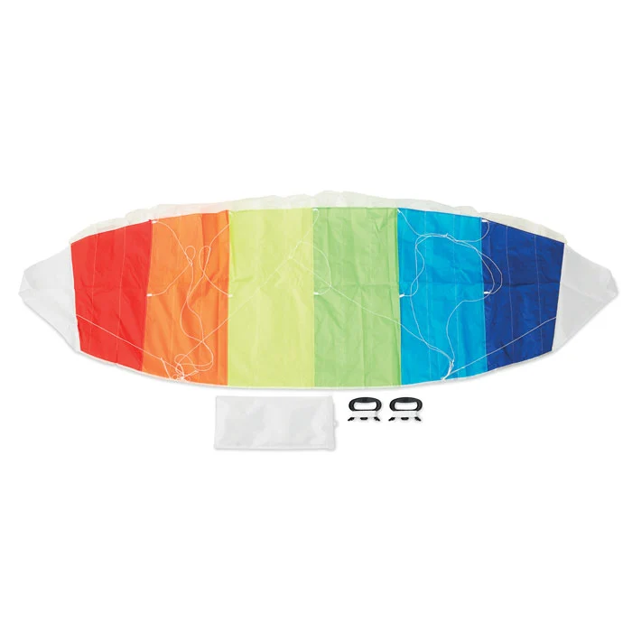 Drachen mit Regenbogen-Design im Beutel