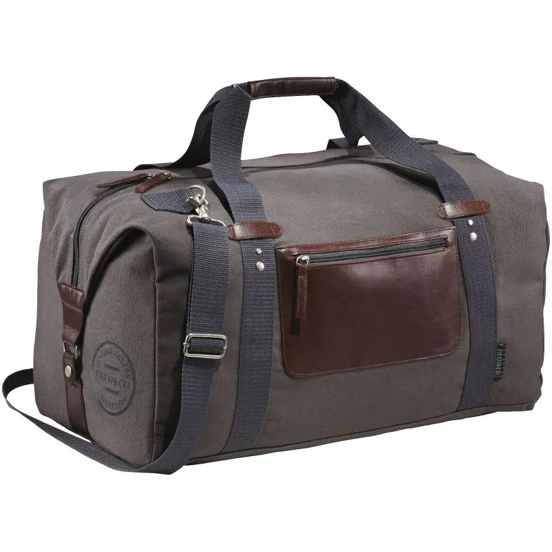 Klassische 37L Reisetasche braun – Vintage Reisebegleiter, geräumig und stilvoll