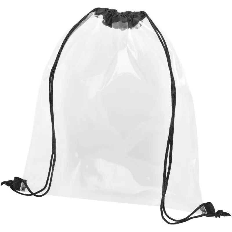 Schwarz-Klarer Premium Lancaster Sportbeutel 5L - Transparent & Stylish