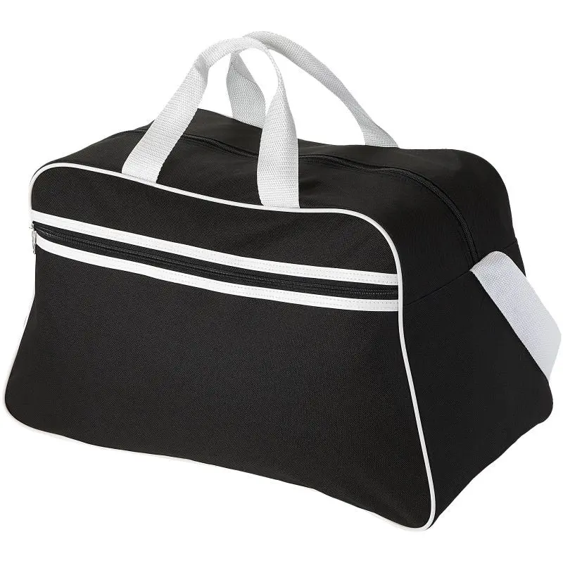 San Jose Robuste Sporttasche, 30L, Schwarz-Weiß