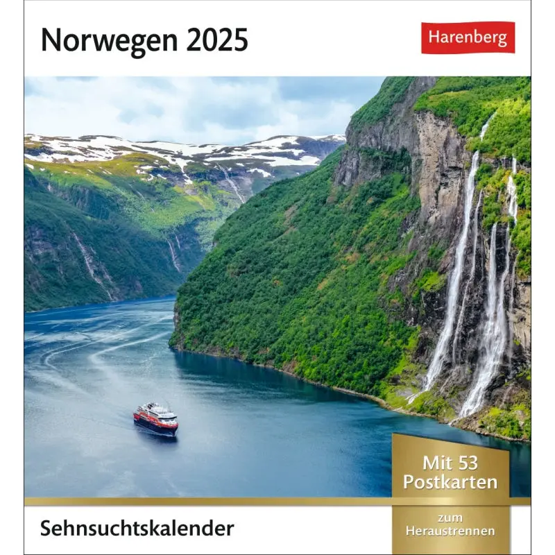 Norwegen Sehnsuchtskalender - Faszinierende Landschafts- und Naturaufnahmen aus Norwegen