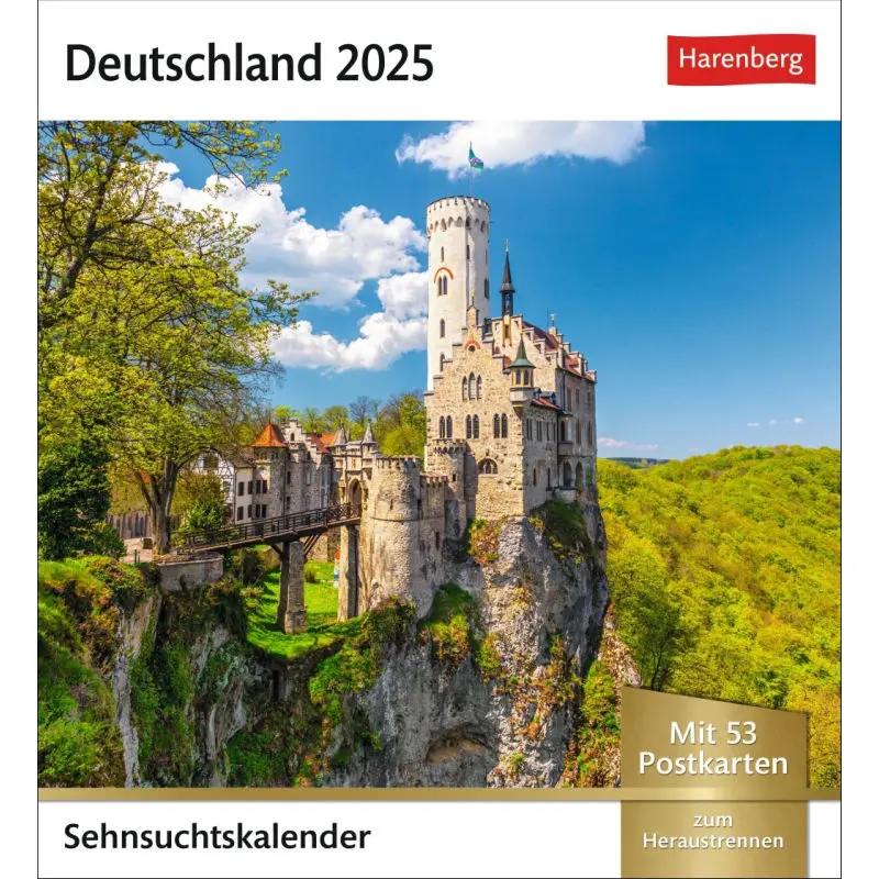 Deutschland Sehnsuchtskalender - Atemberaubende Landschafts- und Naturfotografie Kalender