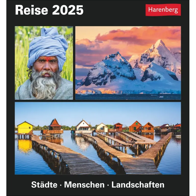 Wissen & Rätsel Kalender - Reise-Abreißkalender - Tägliche Abenteuer und Quizfragen
