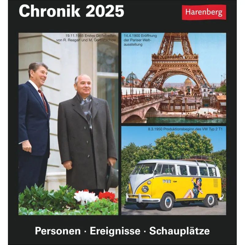 Wissen & Rätsel Kalender - Chronik Tagesabreißkalender - Historische Fakten täglich