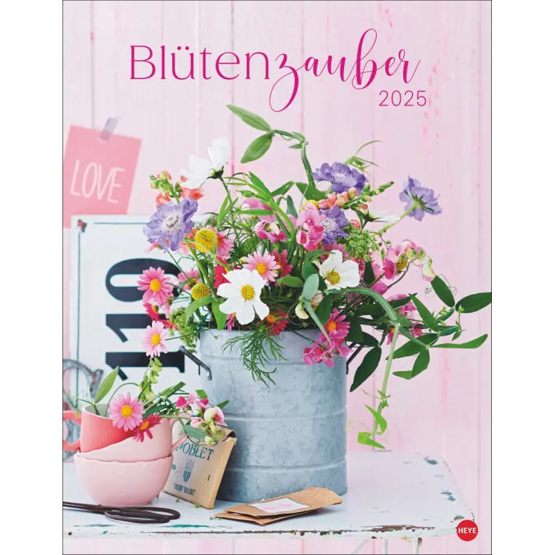 Blütenzauber Posterkalender: Blumen & Garten Motive für das ganze Jahr