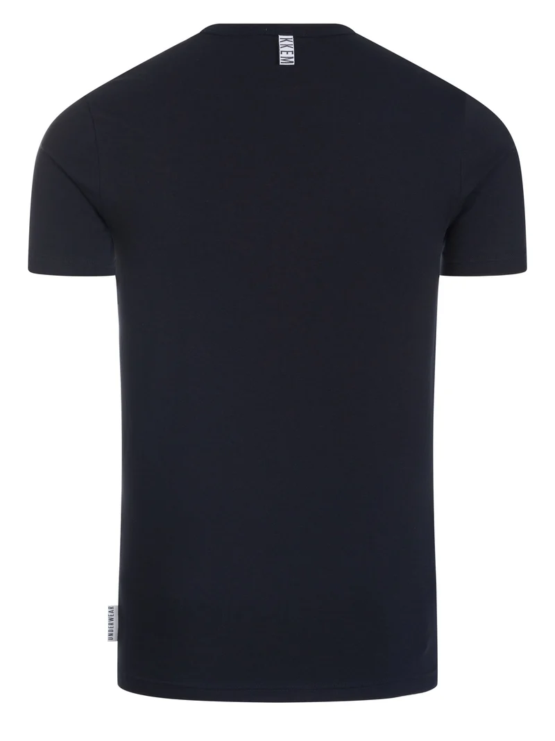 BIKKEMBERGS Herren V-Kragen T-Shirt