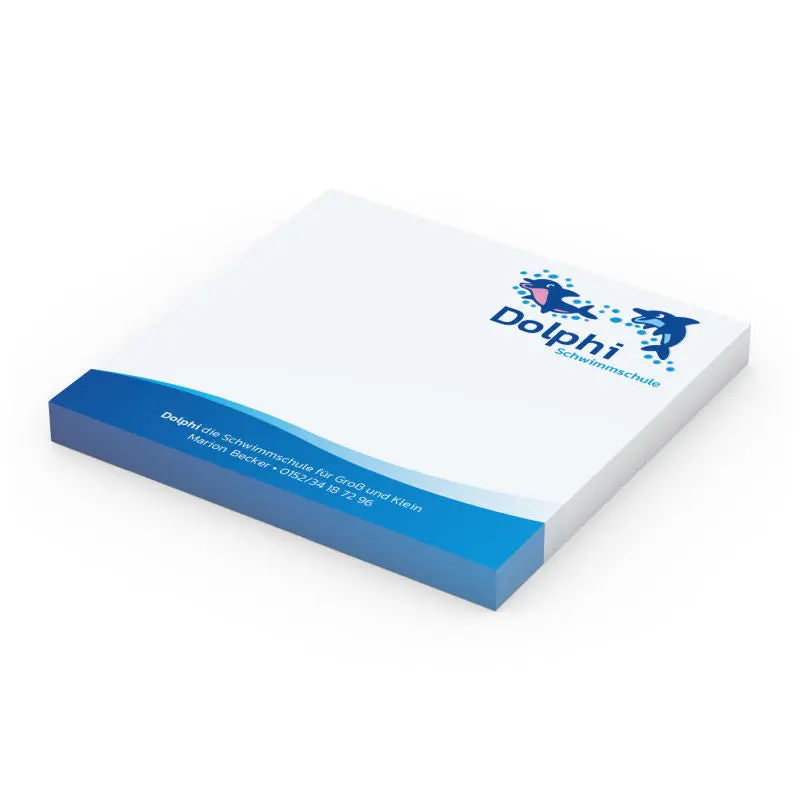 Standard Sticky Note 100 x 97 mm, 100 Blatt mit Vollfarbdruck: Große Notizen mit lebendigen Farben