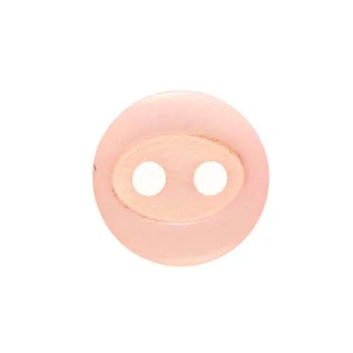 Kinderknopf Blusenknopf Rosa – Kunststoffknopf KP-14