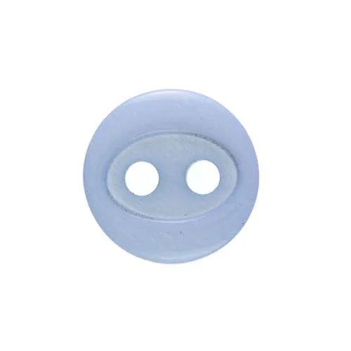 Blusenknopf Blau – Kunststoffknopf KP-14