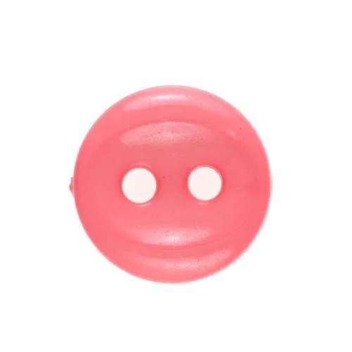 Kinderknopf Rosa – Kunststoffknopf KP-13