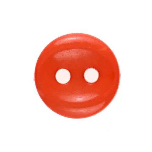 Blusenknopf Orange – Kunststoffknopf KP-13
