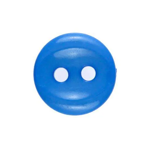 Blusenknopf Blau – Kunststoffknopf KP-13