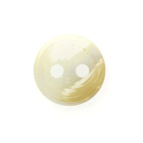 Blusenknopf Creme/Natur – Kunststoffknopf KP-120