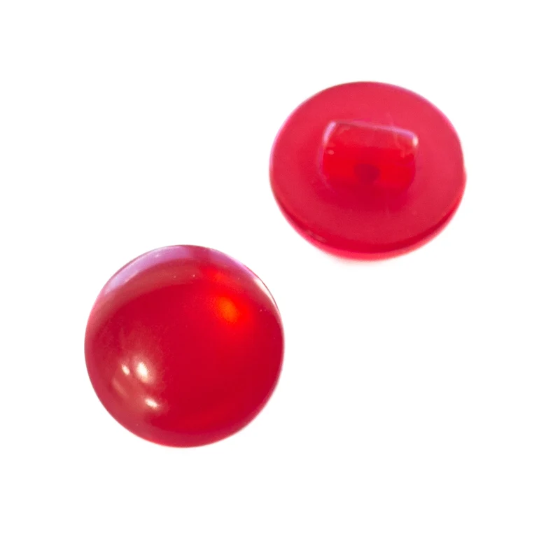 Blusenknopf Rot – Kunststoffknopf BL-121