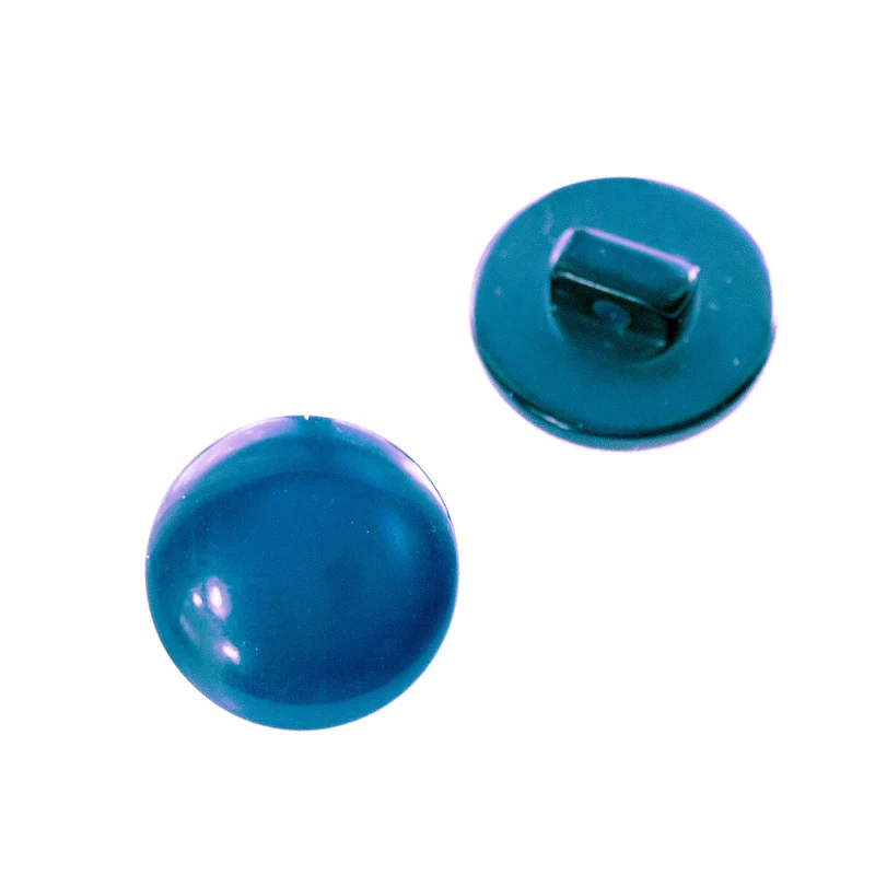 Blusenknopf Petrol – Kunststoffknopf BL-121