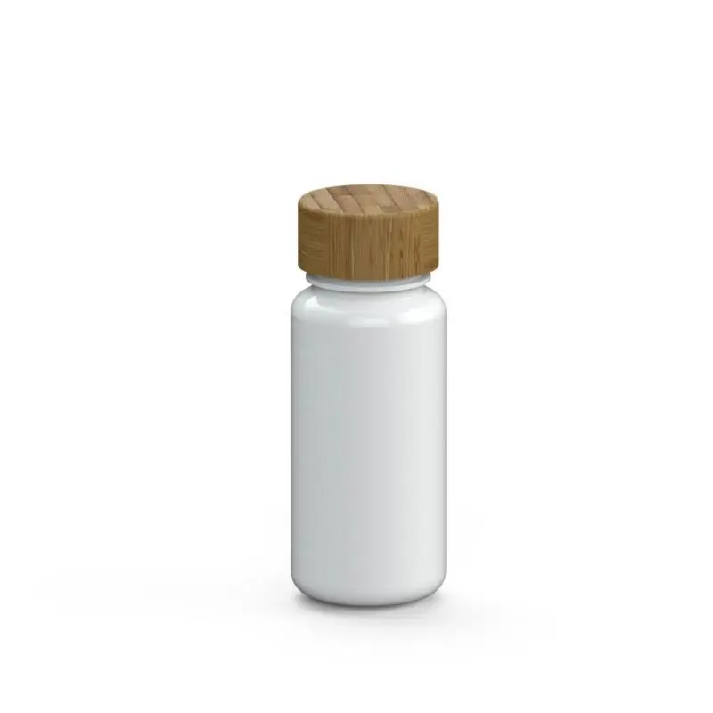 Weiße Natural-Trinkflasche, 400ml – Kompakt, Ideal für den Alltag